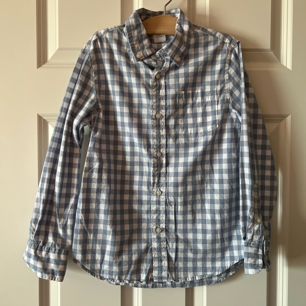 Crewcuts gingham button down